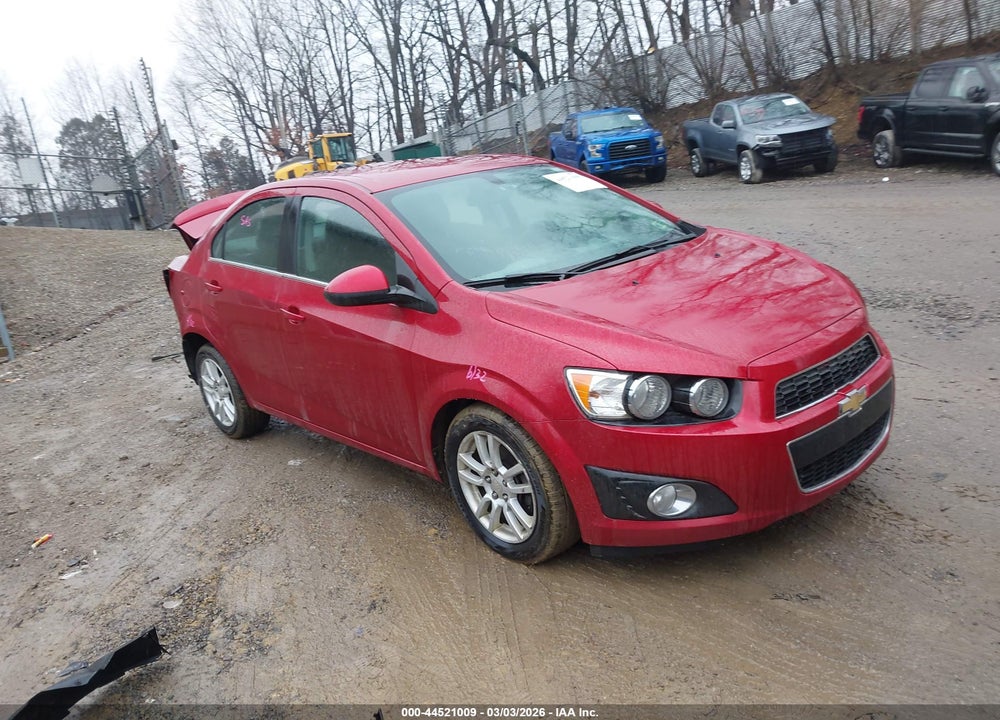 2015 CHEVROLET SONIC LT AUTO VIN: 1G1JC5SH8F4161931