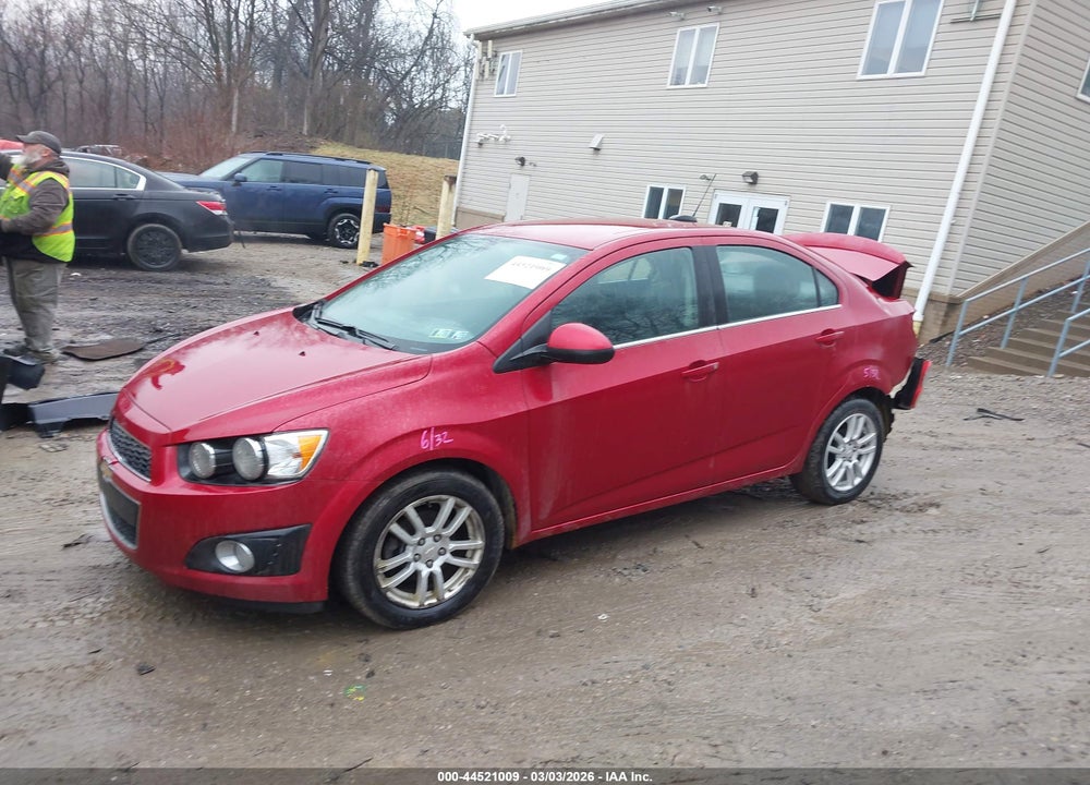 2015 CHEVROLET SONIC LT AUTO VIN: 1G1JC5SH8F4161931
