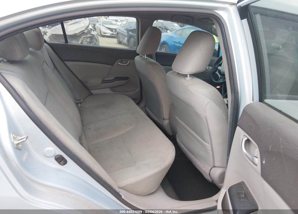 2012 HONDA CIVIC LX VIN: 2HGFB2F57CH513511