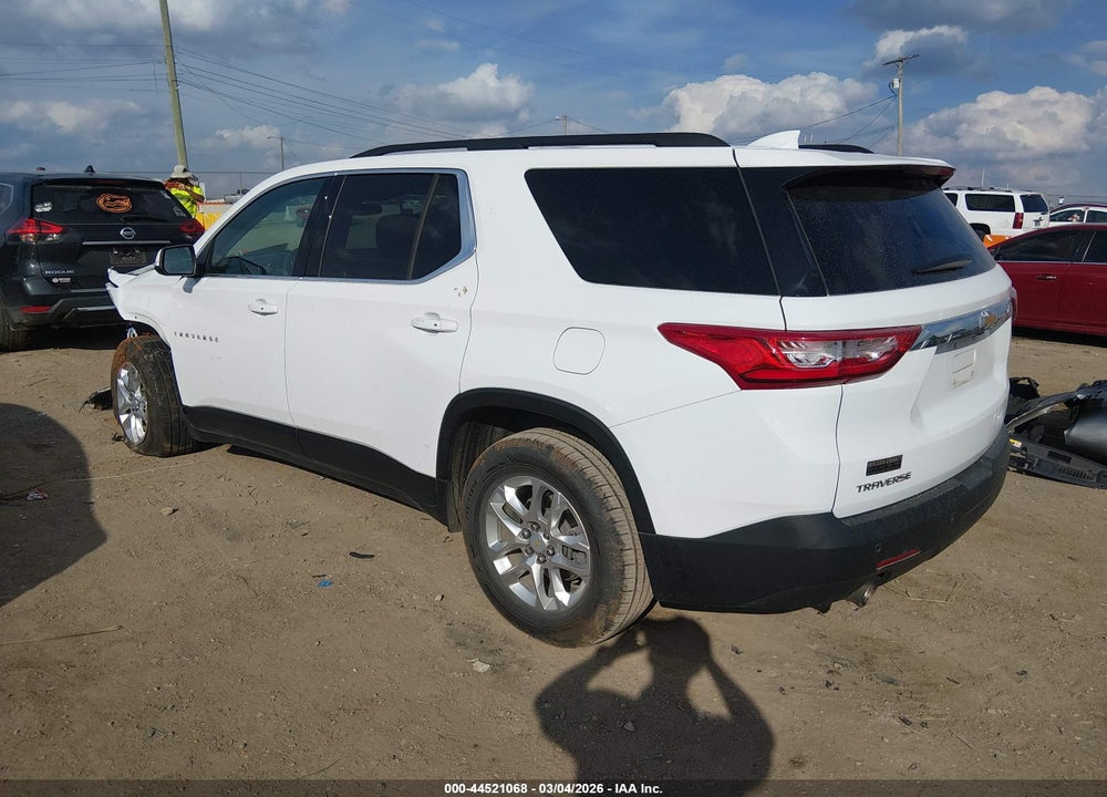 2021 CHEVROLET TRAVERSE FWD LT CLOTH VIN: 1GNERGKW8MJ263401