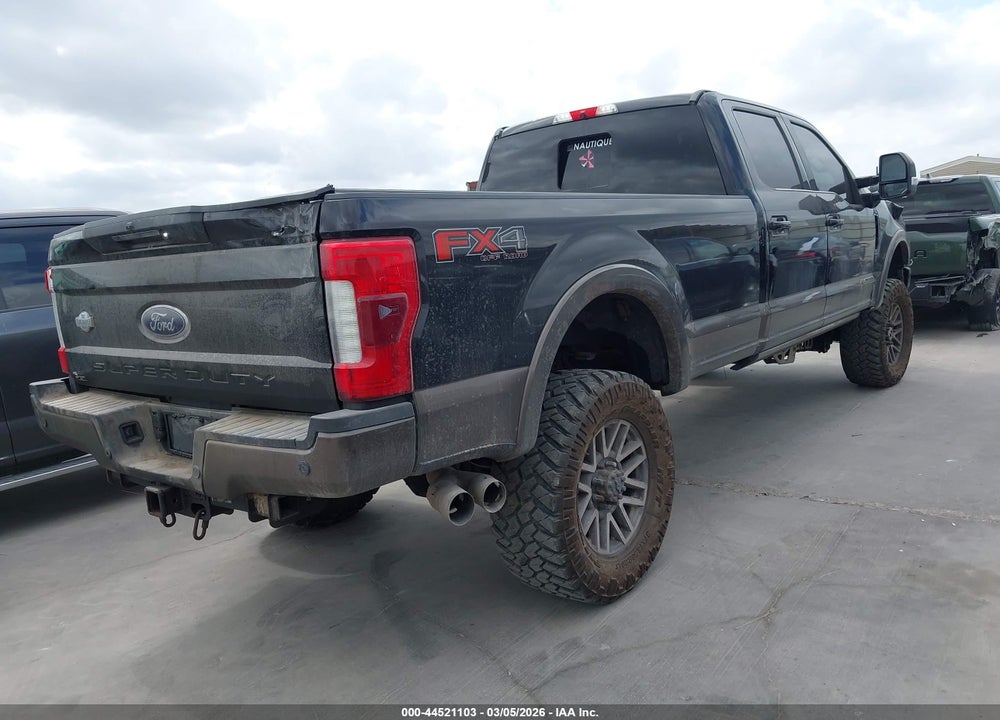 2017 FORD F-350 KING RANCH VIN: 1FT8W3BT5HEB68922