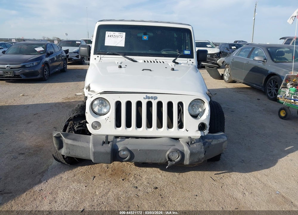 2015 JEEP WRANGLER SPORT VIN: 1C4AJWAG0FL679226