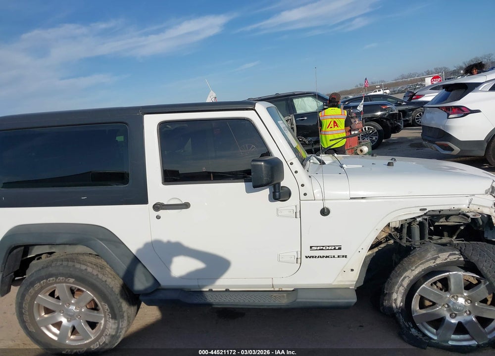 2015 JEEP WRANGLER SPORT VIN: 1C4AJWAG0FL679226