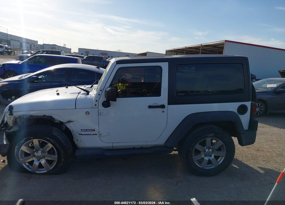 2015 JEEP WRANGLER SPORT VIN: 1C4AJWAG0FL679226