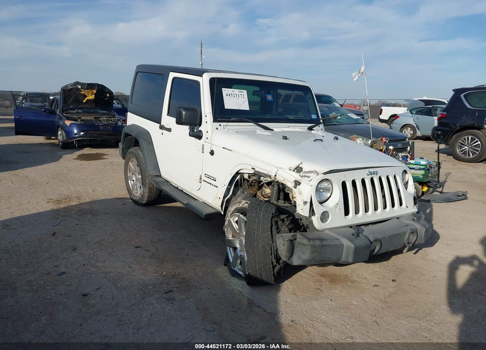 2015 JEEP WRANGLER SPORT VIN: 1C4AJWAG0FL679226