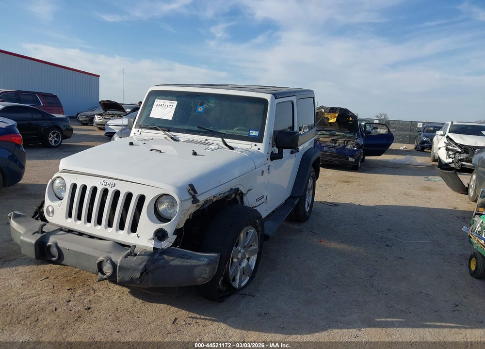 2015 JEEP WRANGLER SPORT VIN: 1C4AJWAG0FL679226