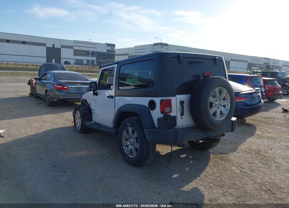 2015 JEEP WRANGLER SPORT VIN: 1C4AJWAG0FL679226