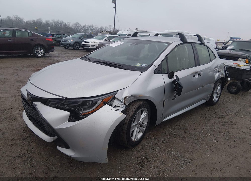 2022 TOYOTA COROLLA SE VIN: JTND4MBE7N3165521