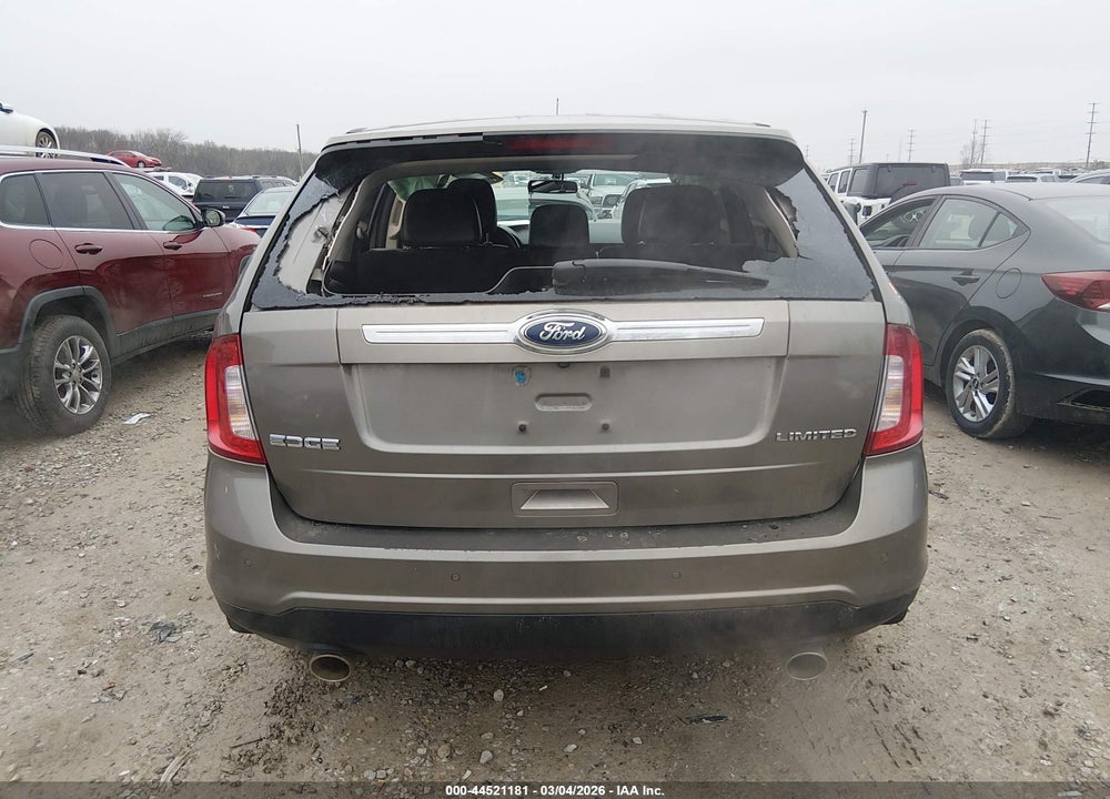 2012 FORD EDGE LIMITED VIN: 2FMDK3KC7CBA34312