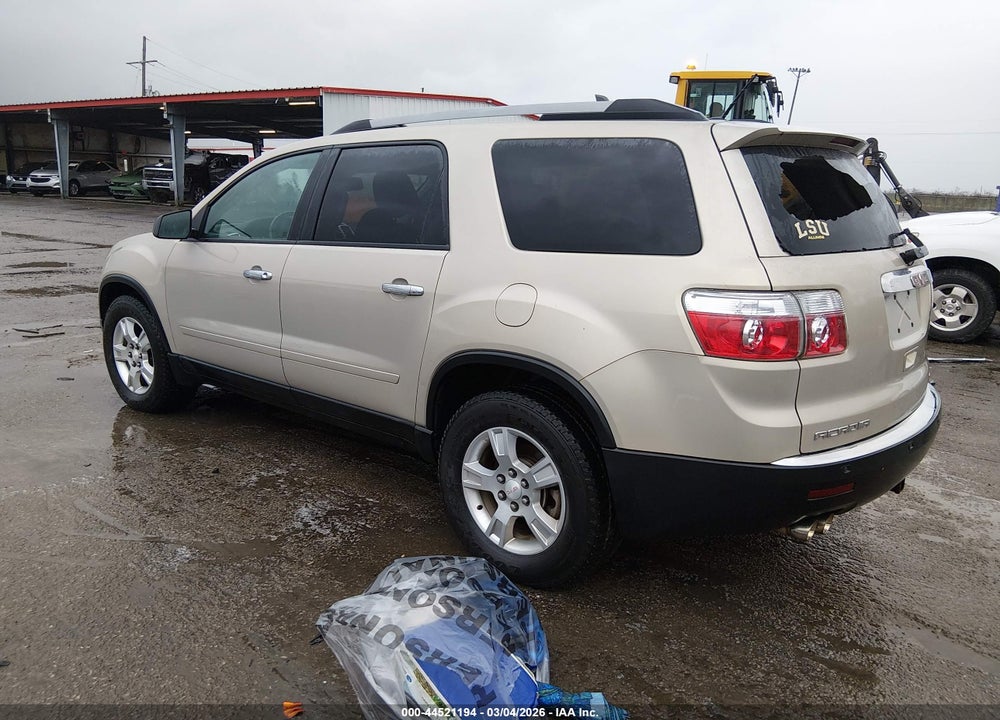 2012 GMC ACADIA SLE VIN: 1GKKRPED4CJ199057