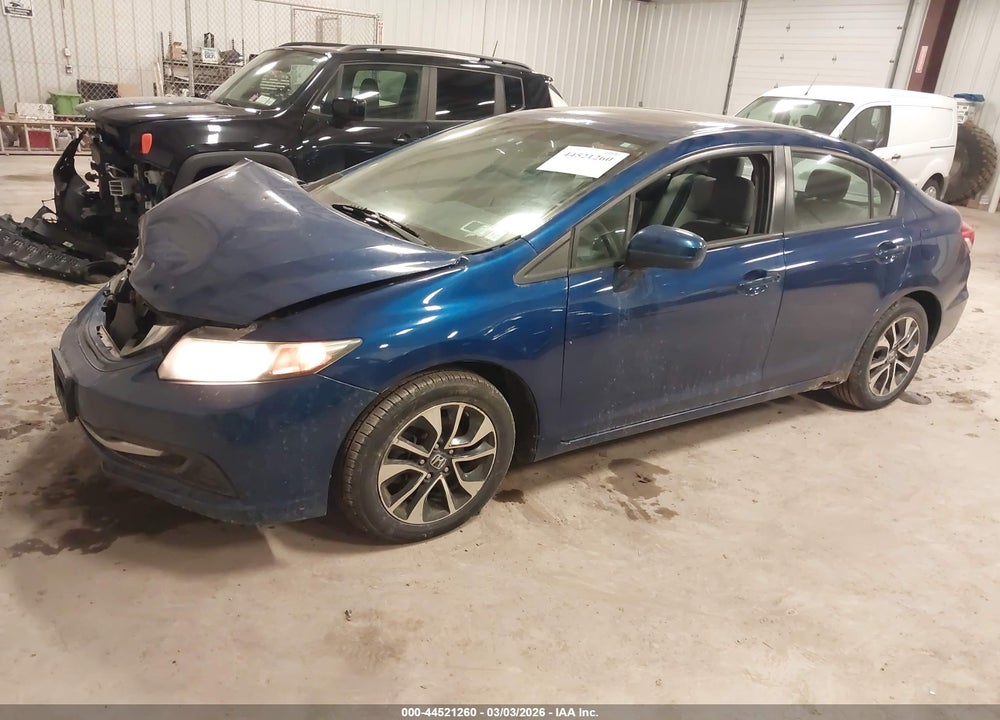 2014 HONDA CIVIC EX VIN: 19XFB2F82EE232532