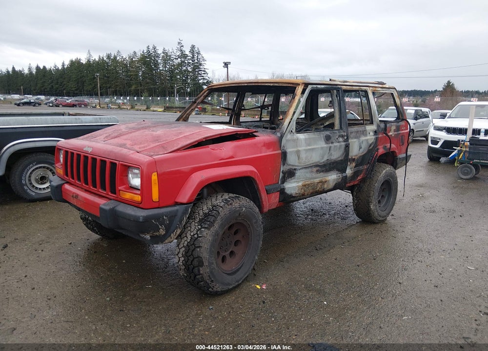 2000 JEEP CHEROKEE SPORT VIN: 1J4FF48S1YL121520