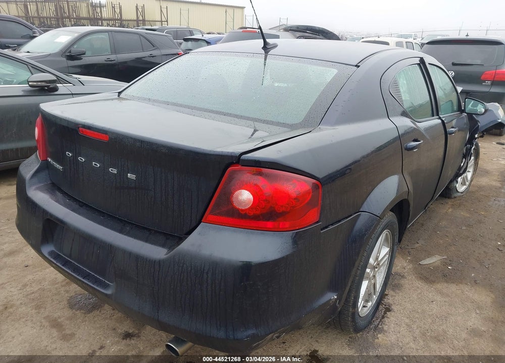 2011 DODGE AVENGER MAINSTREET VIN: 1B3BD1FB2BN507064