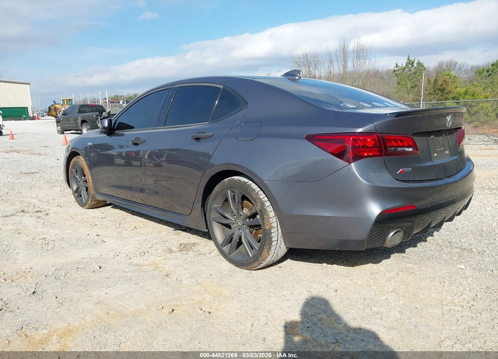 2018 ACURA TLX TECH   A-SPEC PKGS VIN: 19UUB2F65JA008059