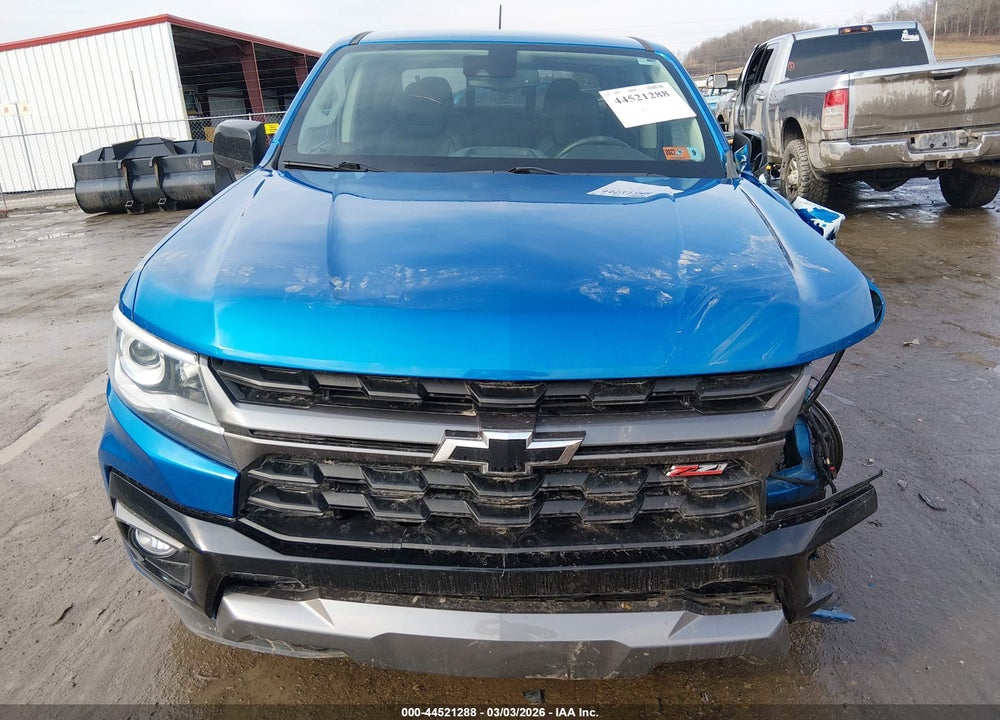 2022 CHEVROLET COLORADO 4WD  SHORT BOX Z71 VIN: 1GCGTDEN1N1131635
