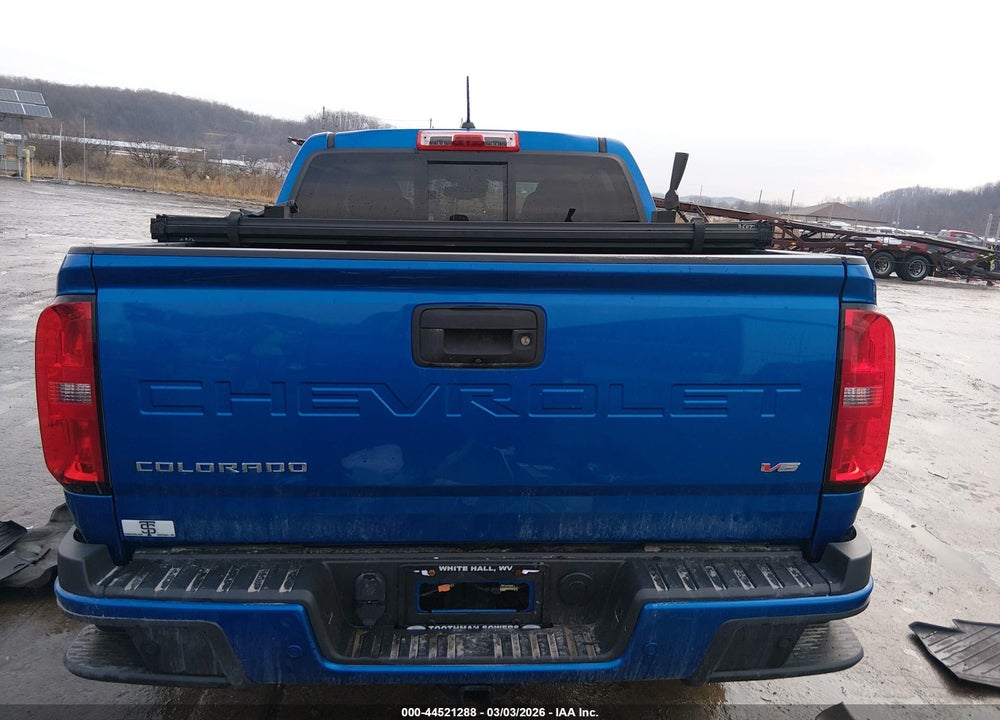2022 CHEVROLET COLORADO 4WD  SHORT BOX Z71 VIN: 1GCGTDEN1N1131635