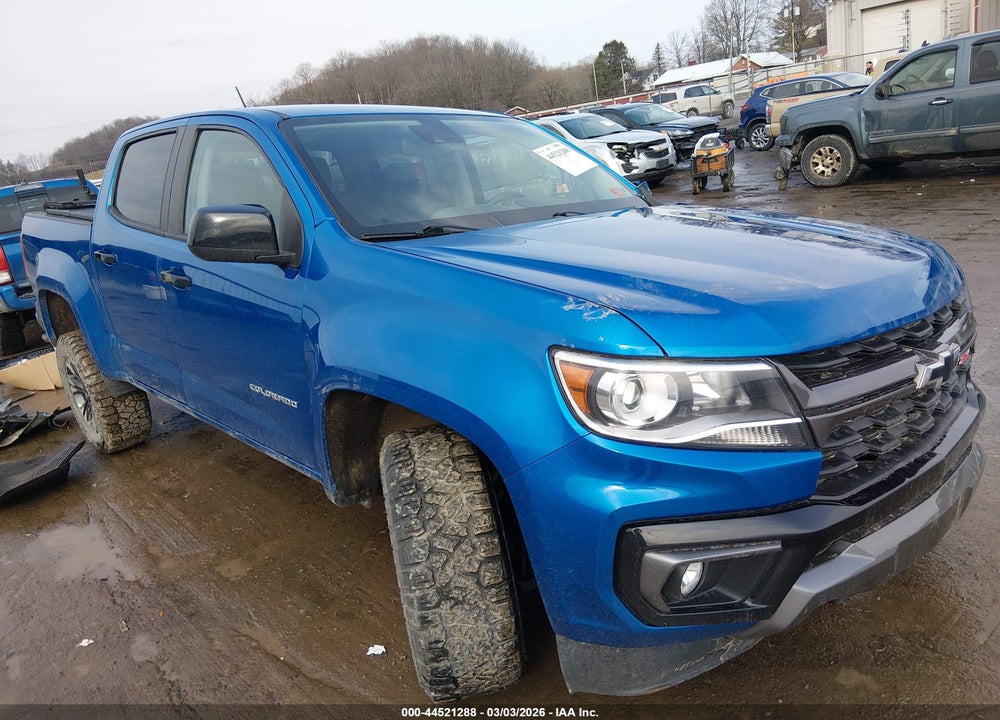 2022 CHEVROLET COLORADO 4WD  SHORT BOX Z71 VIN: 1GCGTDEN1N1131635