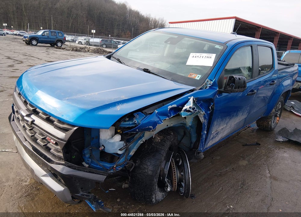 2022 CHEVROLET COLORADO 4WD  SHORT BOX Z71 VIN: 1GCGTDEN1N1131635