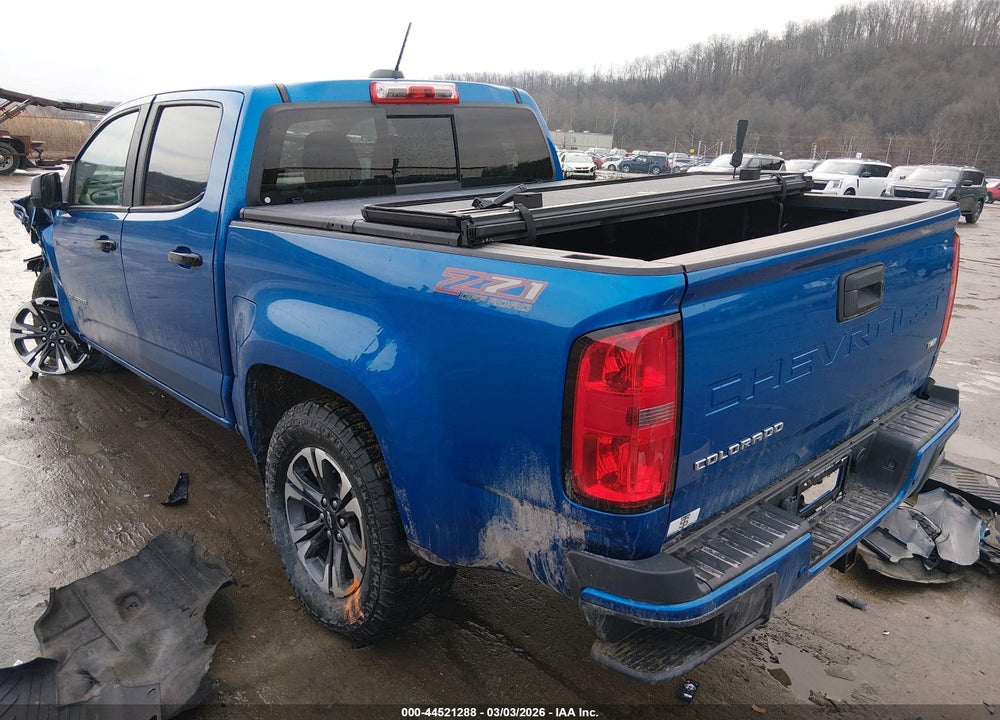 2022 CHEVROLET COLORADO 4WD  SHORT BOX Z71 VIN: 1GCGTDEN1N1131635