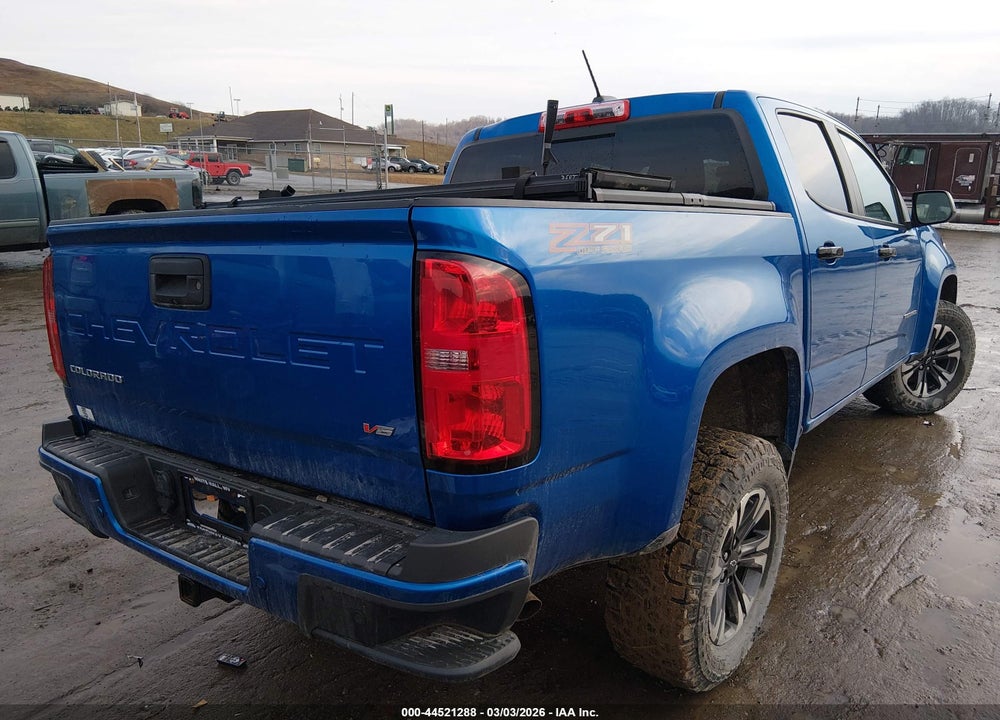 2022 CHEVROLET COLORADO 4WD  SHORT BOX Z71 VIN: 1GCGTDEN1N1131635