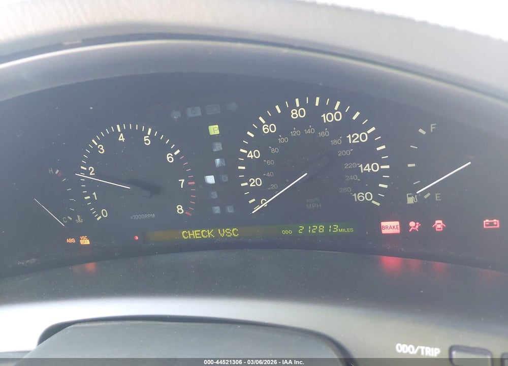 1999 LEXUS LS 400 VIN: JT8BH28FXX0148123