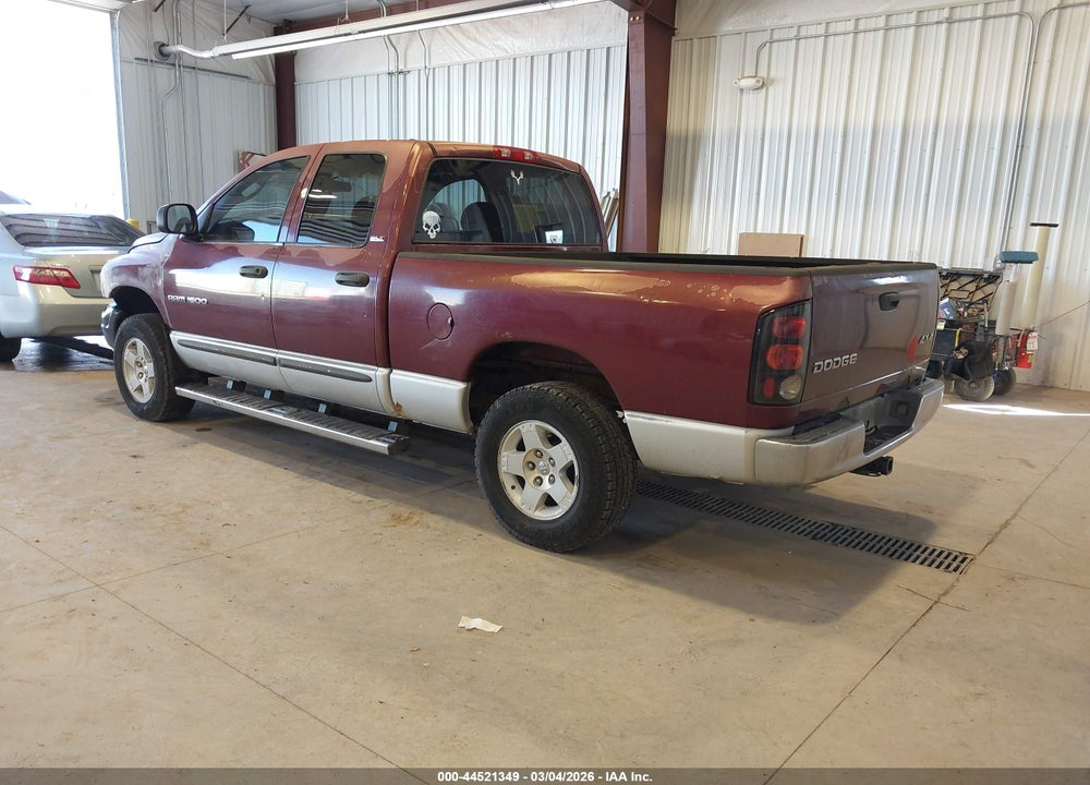 2002 DODGE RAM 1500 ST VIN: 1D7HU18Z62S627654