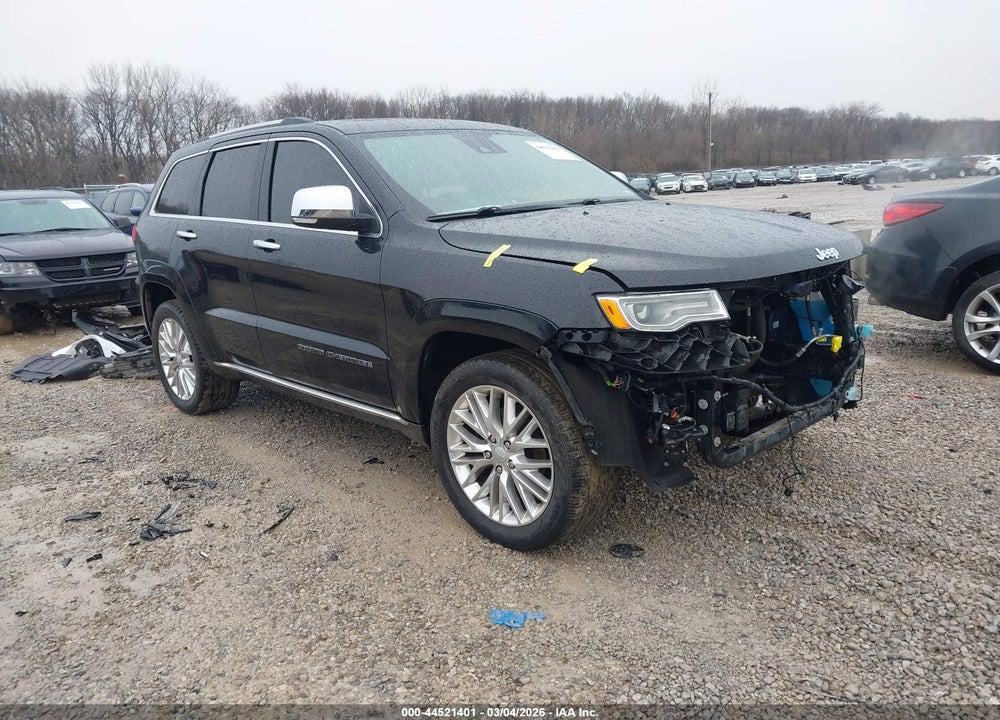 2017 JEEP GRAND CHEROKEE SUMMIT 4X4 VIN: 1C4RJFJG4HC843860
