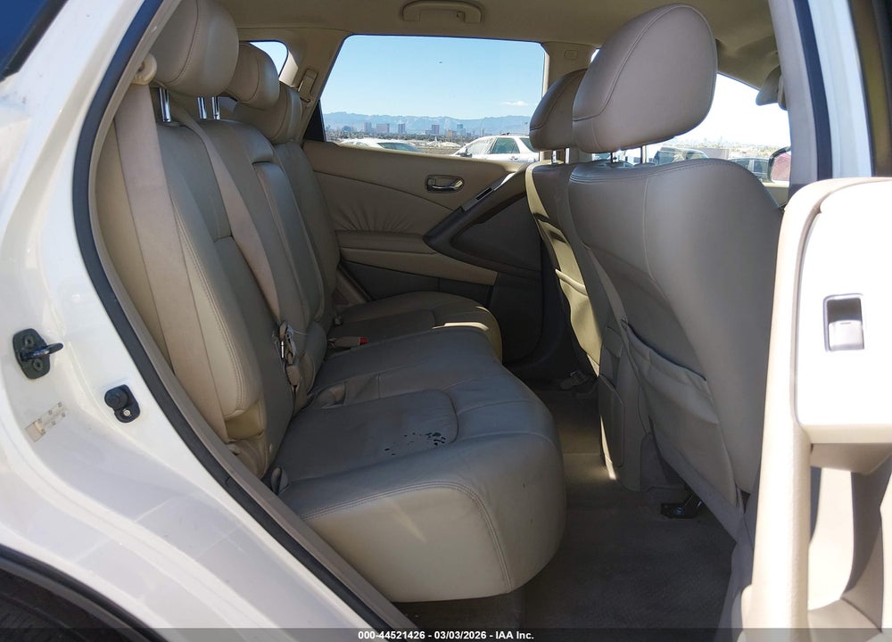 2009 NISSAN MURANO SL VIN: JN8AZ18U79W002141