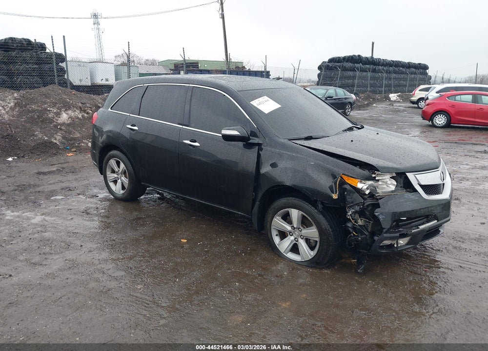 2011 ACURA MDX TECHNOLOGY PACKAGE VIN: 2HNYD2H64BH524238