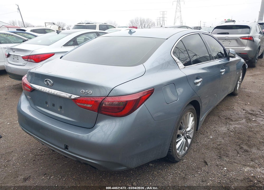 2018 INFINITI Q50 3.0T LUXE VIN: JN1EV7AR9JM443161