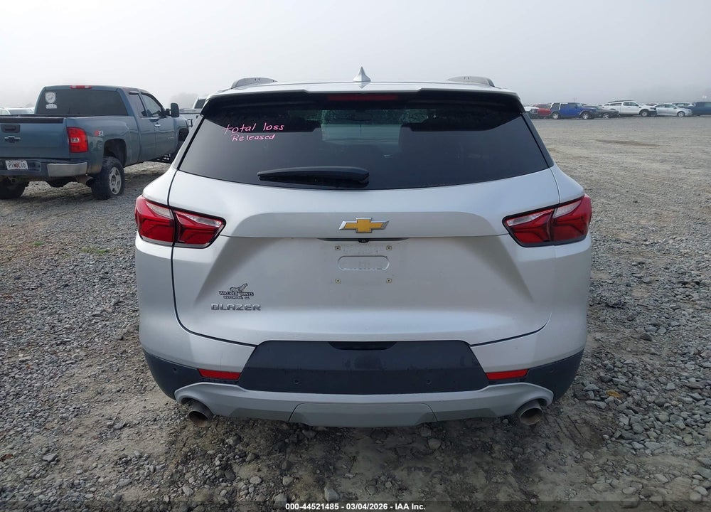 2021 CHEVROLET BLAZER FWD 1LT VIN: 3GNKBBRA7MS509891