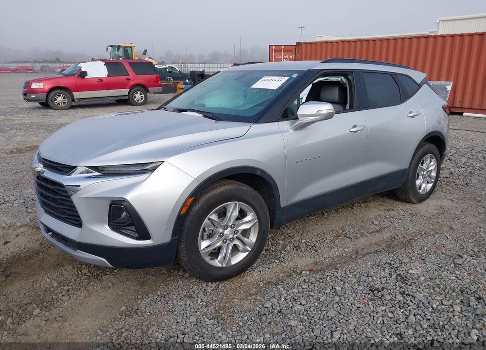 2021 CHEVROLET BLAZER FWD 1LT VIN: 3GNKBBRA7MS509891
