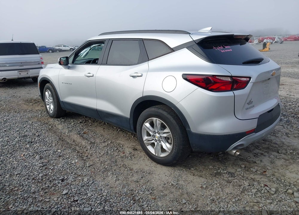 2021 CHEVROLET BLAZER FWD 1LT VIN: 3GNKBBRA7MS509891