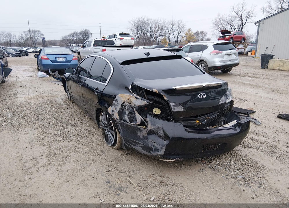 2010 INFINITI G37X VIN: JN1CV6AR9AM251269