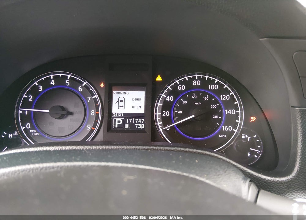 2010 INFINITI G37X VIN: JN1CV6AR9AM251269