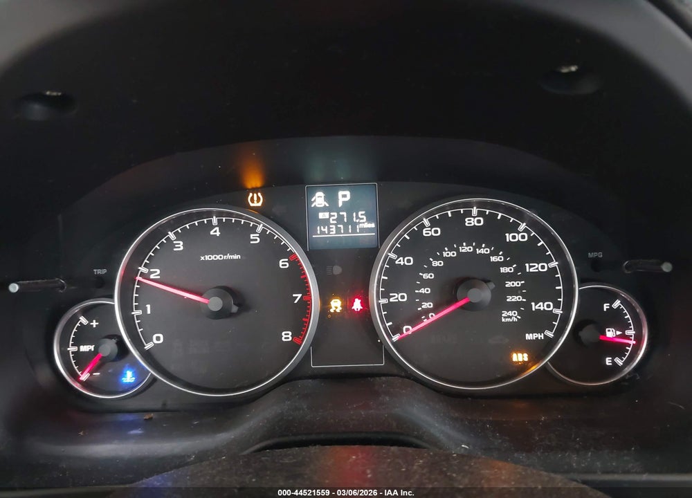 2013 SUBARU LEGACY 2.5I PREMIUM VIN: 4S3BMBC68D3040310