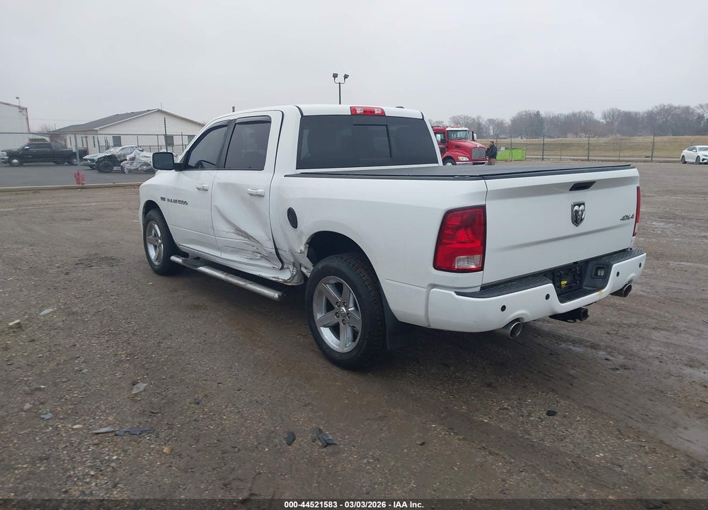 2012 RAM 1500 SPORT VIN: 1C6RD7MT2CS304231