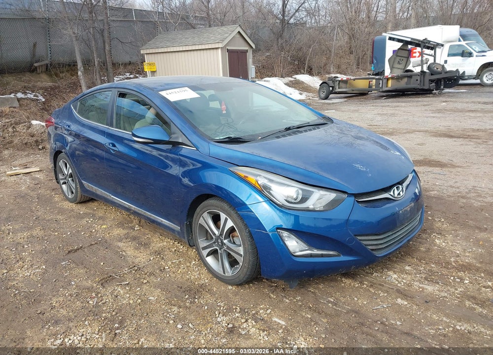 2016 HYUNDAI ELANTRA SE VIN: KMHDH4AH0GU522664