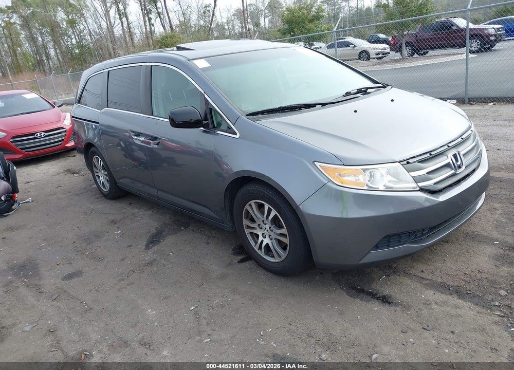 2011 HONDA ODYSSEY EX-L VIN: 5FNRL5H66BB091056