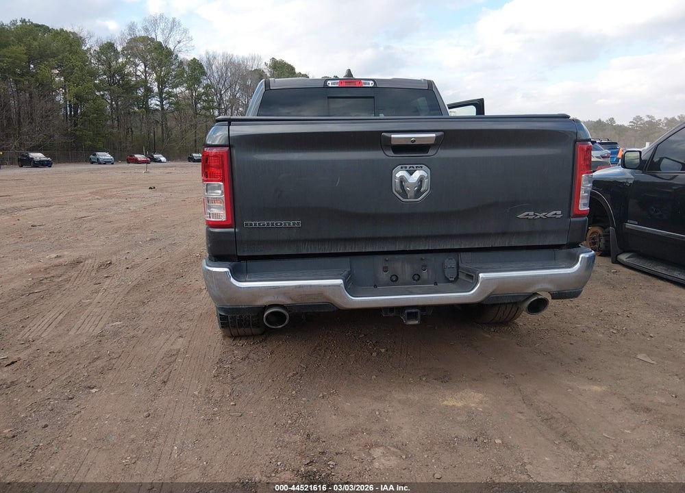 2019 RAM 1500 BIG HORN/LONE STAR  4X4 5'7 BOX VIN: 1C6SRFFT5KN851159