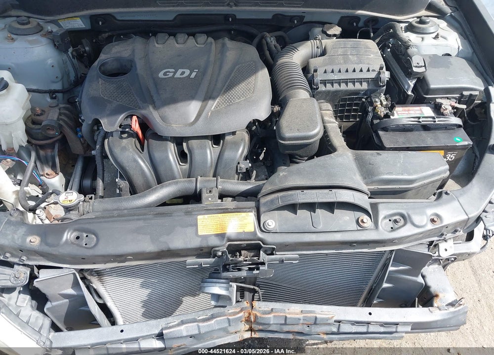 2011 HYUNDAI SONATA GLS VIN: 5NPEB4AC7BH162777
