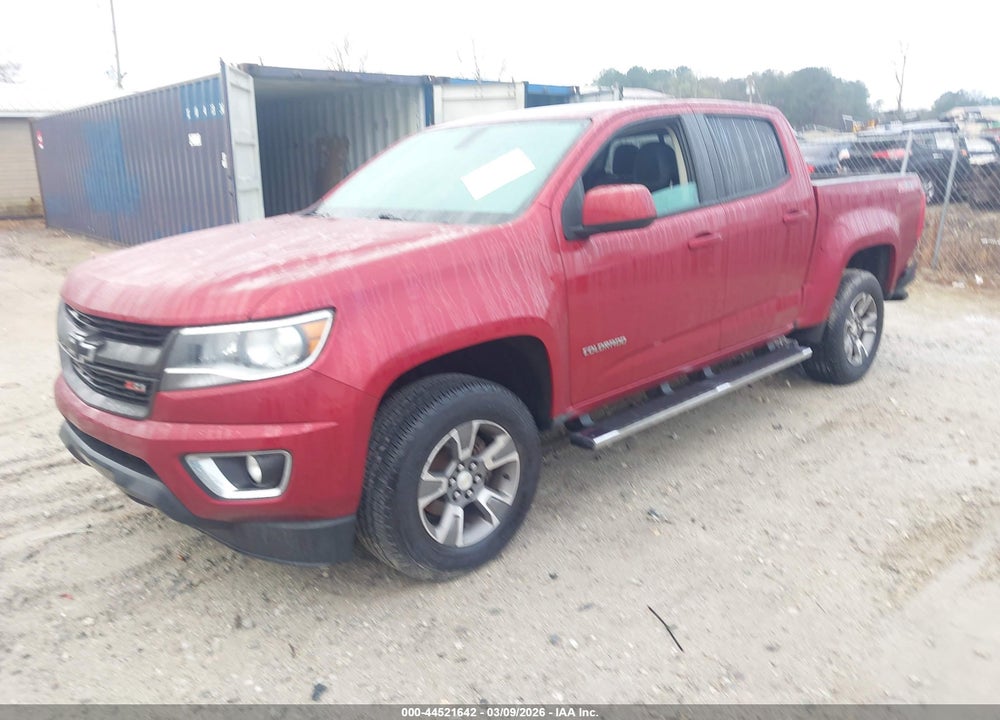 2017 CHEVROLET COLORADO Z71 VIN: 1GCGSDEN8H1277778