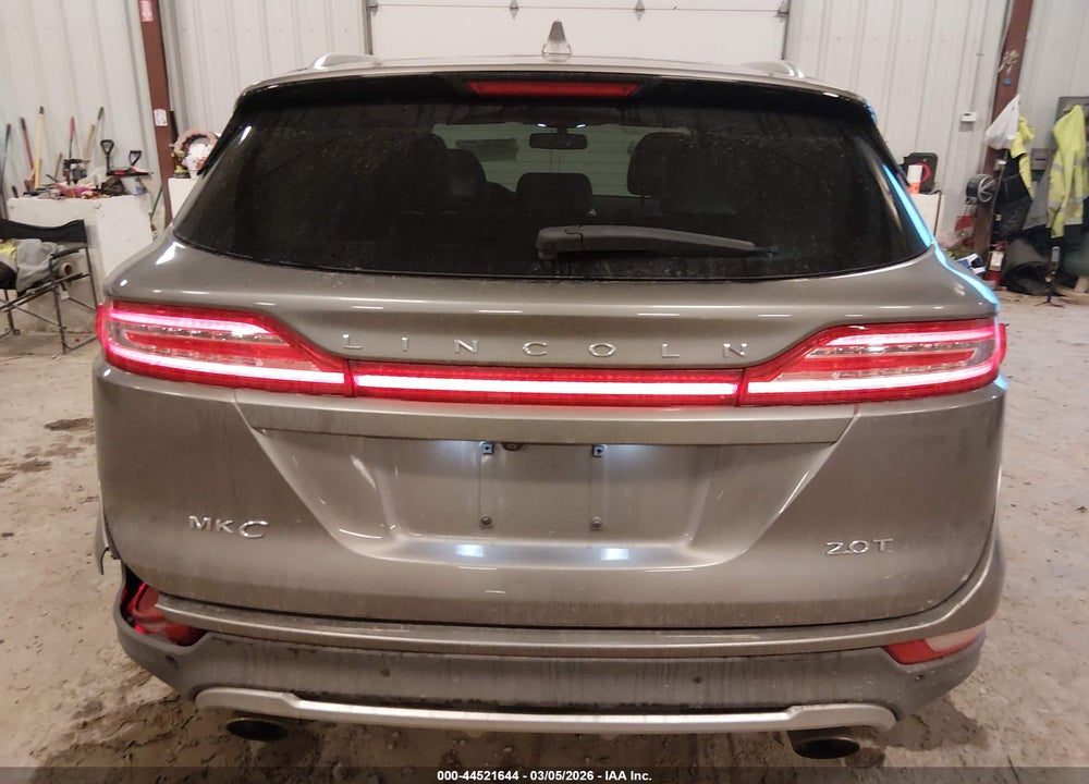 2017 LINCOLN MKC SELECT VIN: 5LMCJ2C95HUL24378
