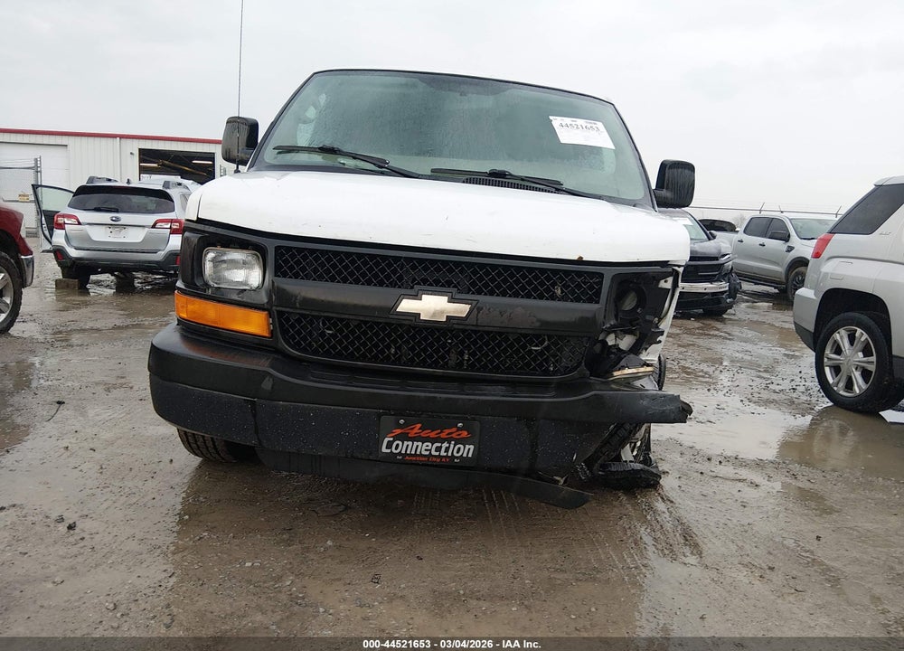 2013 CHEVROLET EXPRESS 2500 WORK VAN VIN: 1GCWGFBA5D1143105