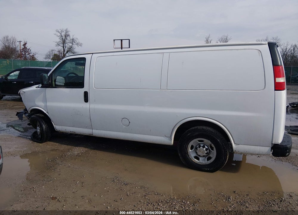 2013 CHEVROLET EXPRESS 2500 WORK VAN VIN: 1GCWGFBA5D1143105