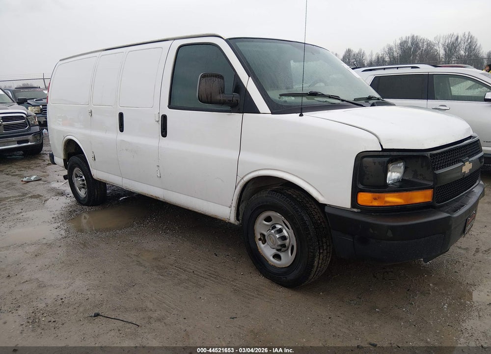 2013 CHEVROLET EXPRESS 2500 WORK VAN VIN: 1GCWGFBA5D1143105