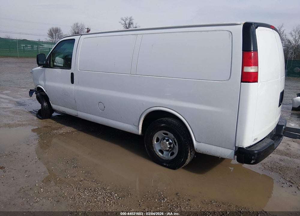 2013 CHEVROLET EXPRESS 2500 WORK VAN VIN: 1GCWGFBA5D1143105