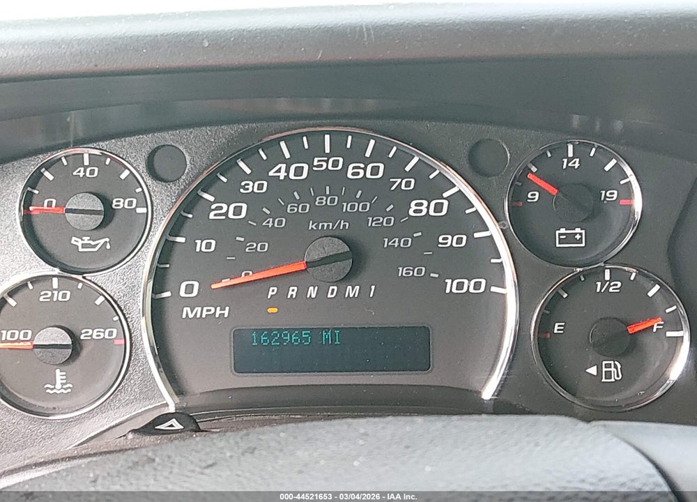 2013 CHEVROLET EXPRESS 2500 WORK VAN VIN: 1GCWGFBA5D1143105