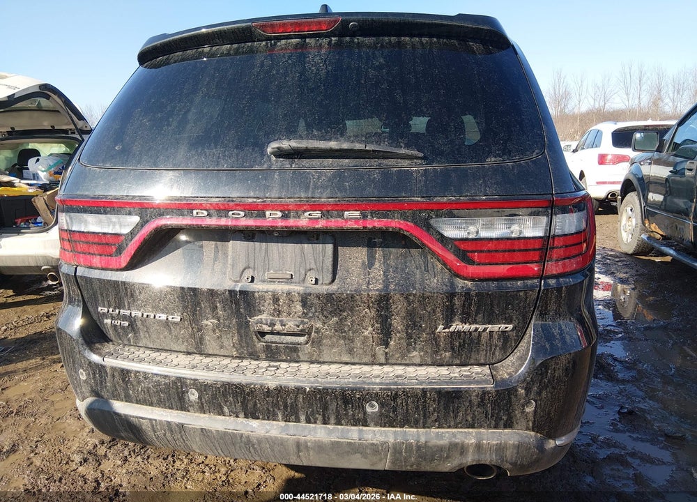 2015 DODGE DURANGO LIMITED VIN: 1C4RDJDGXFC760680