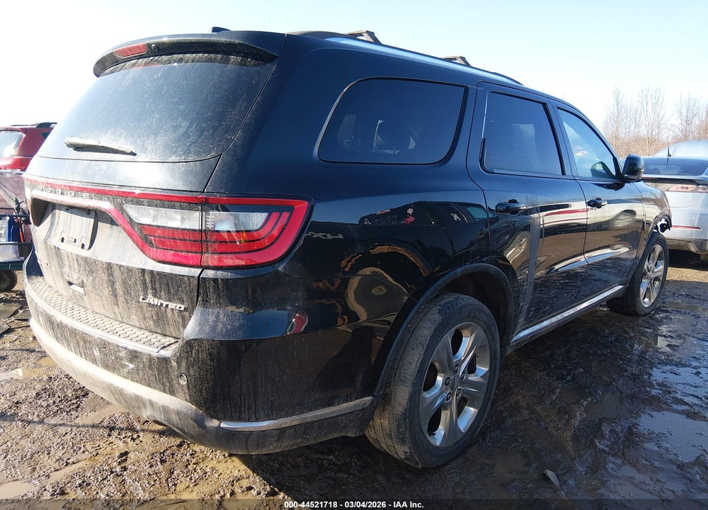 2015 DODGE DURANGO LIMITED VIN: 1C4RDJDGXFC760680